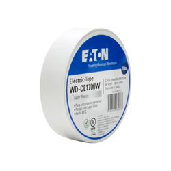 Mostrar detalles de CINTA AISLANTE COLOR BLANCO 19MM X 18M EATON Imagen de CINTA AISLANTE COLOR BLANCO 19MM X 18M EATON