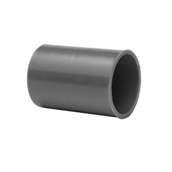 Imagen de COPLE PVC CEDULA 40 3/4" GRIS