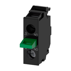 Mostrar detalles de CONTACTO AUXILIAR (BLOCK) 1NA VERDE  P/CAJA Imagen de CONTACTO AUXILIAR (BLOCK) 1NA VERDE  P/CAJA