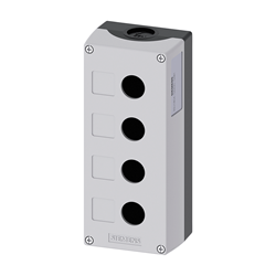 Mostrar detalles de CAJA BOTONERA DE MANDO 22MM DE PLASTICO GRIS 4 PERFORACIONES Imagen de CAJA BOTONERA DE MANDO 22MM DE PLASTICO GRIS 4 PERFORACIONES