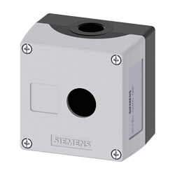 Mostrar detalles de CAJA BOTONERA DE MANDO 22MM DE METAL GRIS 1 PERFORACION Imagen de CAJA BOTONERA DE MANDO 22MM DE METAL GRIS 1 PERFORACION