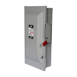 Mostrar detalles de INTERRUPTOR DE SEGURIDAD 3 X 100A 240V NEMA 1 S/PORTA FUSIBLE Imagen de INTERRUPTOR DE SEGURIDAD 3 X 100A 240V NEMA 1 S/PORTA FUSIBLE