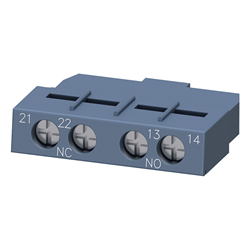 Mostrar detalles de CONTACTO AUXILIAR TRANSVERSAL SIRIUS 1NA + 1 NC PARA 3RV Imagen de CONTACTO AUXILIAR TRANSVERSAL SIRIUS 1NA + 1 NC PARA 3RV
