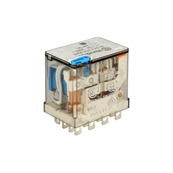 Mostrar detalles de RELEVADOR INDUSTRIAL 4CC FASTON (24VDC) 12A CON PULSADOR DE PRUEBA 56.34.9.024.0040 Imagen de RELEVADOR INDUSTRIAL 4CC FASTON (24VDC) 12A CON PULSADOR DE PRUEBA 56.34.9.024.0040