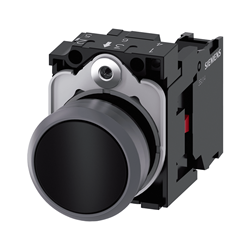 Mostrar detalles de BOTON PULSADOR NEGRO 22MM 1NC PLASTICO ANILLO METALICO Imagen de BOTON PULSADOR NEGRO 22MM 1NC PLASTICO ANILLO METALICO