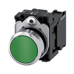 Mostrar detalles de BOTON PULSADOR VERDE 22MM 1NA METALICO Imagen de BOTON PULSADOR VERDE 22MM 1NA METALICO