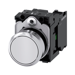 Mostrar detalles de BOTON PULSADOR BLANCO 22MM 1NA METALICO Imagen de BOTON PULSADOR BLANCO 22MM 1NA METALICO