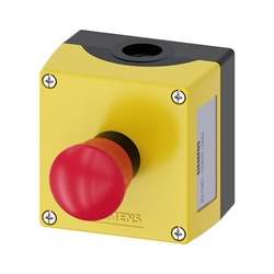 Mostrar detalles de CAJA BOTONERA CON BOTON HONGO INTEGRADO PLASTICO AMARILLO 1 PUNTO DE MANDO Imagen de CAJA BOTONERA CON BOTON HONGO INTEGRADO PLASTICO AMARILLO 1 PUNTO DE MANDO
