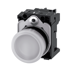 Mostrar detalles de LAMPARA DE SENALIZACION 22MM REDONDO PLASTICO BLANCO 110 V CA Imagen de LAMPARA DE SENALIZACION 22MM REDONDO PLASTICO BLANCO 110 V CA