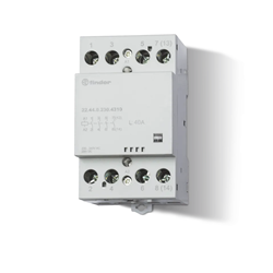 Mostrar detalles de CONTACTOR MODULAR (120V AC/DC) 40A 4NA 22.44.0.120.4310 Imagen de CONTACTOR MODULAR (120V AC/DC) 40A 4NA 22.44.0.120.4310