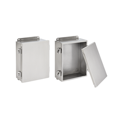 Mostrar detalles de GABINETE HOFFMAN ACERO INOXIDABLE 20 X 15 X 10 CM IP66 NEMA 3R, 4, 4X, 12 Imagen de GABINETE HOFFMAN ACERO INOXIDABLE 20 X 15 X 10 CM IP66 NEMA 3R, 4, 4X, 12