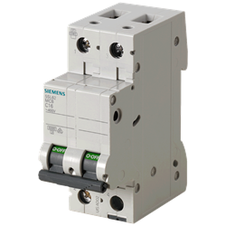 Mostrar detalles de PASTILLA INTERRUPTOR PARA RIEL DIN 5SL 2X63A 6KA 250/440V Imagen de PASTILLA INTERRUPTOR PARA RIEL DIN 5SL 2X63A 6KA 250/440V