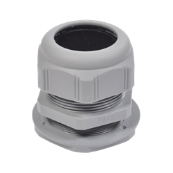 Mostrar detalles de CONECTOR GLANDULA ROSCA 60MM PG 48 CIERRE 34 A 44 MM IP 68 GRIS RAL 7001, INCLUYE TUERCA Imagen de CONECTOR GLANDULA ROSCA 60MM PG 48 CIERRE 34 A 44 MM IP 68 GRIS RAL 7001, INCLUYE TUERCA