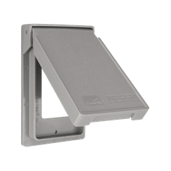 Mostrar detalles de TAPA PARA INTEMPERIE SENCILLA GRIS S2966 ARROW HART Imagen de TAPA PARA INTEMPERIE SENCILLA GRIS S2966 ARROW HART