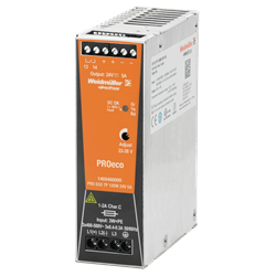 Mostrar detalles de FUENTE DE ALIMENTACION PRO ECO 120W 5A ENTRADA 100...240V AC, SALIDA 24V DC WEIDMULLER Imagen de FUENTE DE ALIMENTACION PRO ECO 120W 5A ENTRADA 100...240V AC, SALIDA 24V DC WEIDMULLER