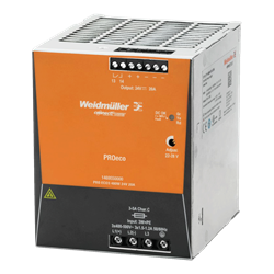 Mostrar detalles de FUENTE DE ALIMENTACION 20A ENTRADA 3F 400-500V AC SALIDA 24V DC PRO ECO3 WEIDMULLER Imagen de FUENTE DE ALIMENTACION 20A ENTRADA 3F 400-500V AC SALIDA 24V DC PRO ECO3 WEIDMULLER