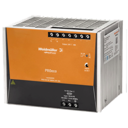 Mostrar detalles de FUENTE DE ALIMENTACION 40A ENTRADA 3F 400-500V AC SALIDA 24V DC PRO ECO3 WEIDMULLER Imagen de FUENTE DE ALIMENTACION 40A ENTRADA 3F 400-500V AC SALIDA 24V DC PRO ECO3 WEIDMULLER