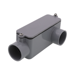Mostrar detalles de CONDULET "LL" PVC CED40/PLASTICO GRIS 3/4" UL LL07 9037198 Imagen de CONDULET "LL" PVC CED40/PLASTICO GRIS 3/4" UL LL07 9037198