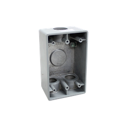 Mostrar detalles de CAJA RECTANGULAR FSCC 1/2" ALUMINIO RR0472 Imagen de CAJA RECTANGULAR FSCC 1/2" ALUMINIO RR0472