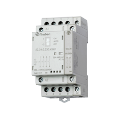 Mostrar detalles de CONTACTOR MODULAR (230V AC/DC) 40A 4NA 22.34.0.230.4340 Imagen de CONTACTOR MODULAR (230V AC/DC) 40A 4NA 22.34.0.230.4340