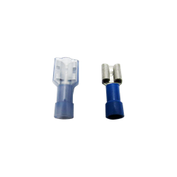 Mostrar detalles de TERMINAL HEMBRA AZUL 16-14 .250  FA113 Imagen de TERMINAL HEMBRA AZUL 16-14 .250  FA113