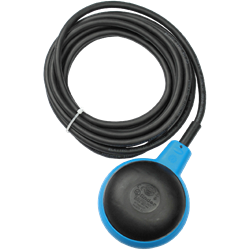 Mostrar detalles de BOYA DE CONTROL DE NIVEL AGUAS CLARAS 10A (250VAC) CABLE 5 MTS 72.A1.0.000.0500 Imagen de BOYA DE CONTROL DE NIVEL AGUAS CLARAS 10A (250VAC) CABLE 5 MTS 72.A1.0.000.0500