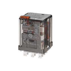 Mostrar detalles de RELEVADOR FASTON 3CC (24VDC) 16A  CON PULSADOR DE PRUEBA 62.33.9.024.0040 Imagen de RELEVADOR FASTON 3CC (24VDC) 16A  CON PULSADOR DE PRUEBA 62.33.9.024.0040