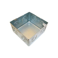 Mostrar detalles de CAJA CUADRADA 6" X 6" CON TAPA METALICA CAL.22 Imagen de CAJA CUADRADA 6" X 6" CON TAPA METALICA CAL.22