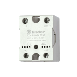 Mostrar detalles de RELEVADOR ESTADO SOLIDO SSR 1NA 40A (90...280 VAC) SALIDA 43.2...600 VAC 77.45.8.230.8650 Imagen de RELEVADOR ESTADO SOLIDO SSR 1NA 40A (90...280 VAC) SALIDA 43.2...600 VAC 77.45.8.230.8650