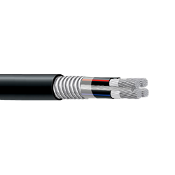 Imagen de CABLE ALUMINIO MULTICONDUCTOR S8000 3C 1/0 AWG +1TF 4 MC-LS CUBIERTA PVC 600 V