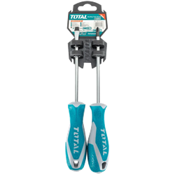 Mostrar detalles de DUO DESARMADORES CON MANGO COMFORT GRIP THT250201 TOTAL IUSA Imagen de DUO DESARMADORES CON MANGO COMFORT GRIP THT250201 TOTAL IUSA