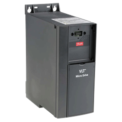 Imagen de VARIADOR DE VELOCIDAD 3 HP 2.2 KW 200-240V ENTRADA MONOFASICA VLTMICRO DANFOSS