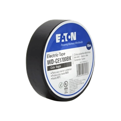 Mostrar detalles de CINTA AISLANTE NEGRA ECONOMICA 19MM X 18M EATON Imagen de CINTA AISLANTE NEGRA ECONOMICA 19MM X 18M EATON