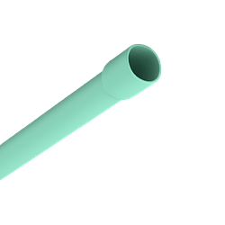 Mostrar detalles de TUBO PVC LIGERO 1-1/2" VERDE Imagen de TUBO PVC LIGERO 1-1/2" VERDE