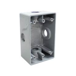 Mostrar detalles de CAJA RECTANGULAR FSX 1" ALUMINIO RR2744 Imagen de CAJA RECTANGULAR FSX 1" ALUMINIO RR2744