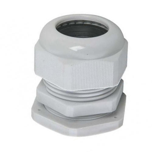 Imagen de CONECTOR GLANDULA 1 1/4 PG 36 IP 68 COLOR GRIS RAL 7001, INCLUYE TUERCA