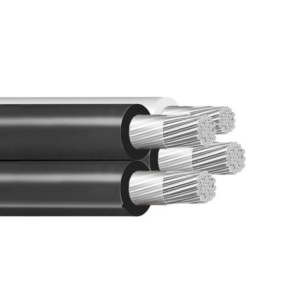 Imagen de CABLE DISTRIBUCION SUBTERRANEA ALUMINIO URD (3+1) 6 AWG 600V XLPE