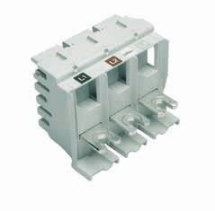 Imagen de MODULO ENCHUFABLE 3 POLOS 600 V PARA INTERRUPTORES DERIVADOS MEGATIKER M2 250B M2 250H HASTA DE 250