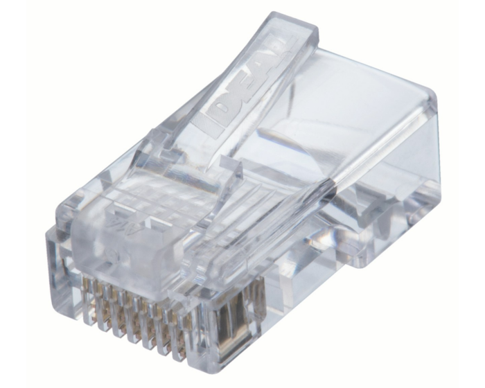 Imagen de CONECTOR PLUG RJ-45 CAT5e 8P8C BLISTER 25 PZS. IDEAL