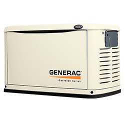Imagen de GENERADOR RESIDENCIAL GAS LP/N 14KW TRANSFERENCIA 200A 240/120V MONOFASICA GENERAC