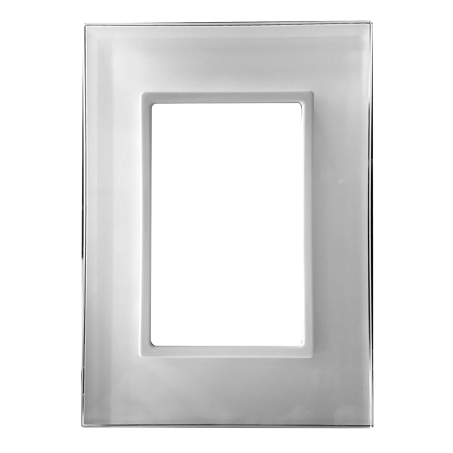 Imagen de PLACA 3 MODULOS CRISTAL BLANCO ROYER 100 PLUS