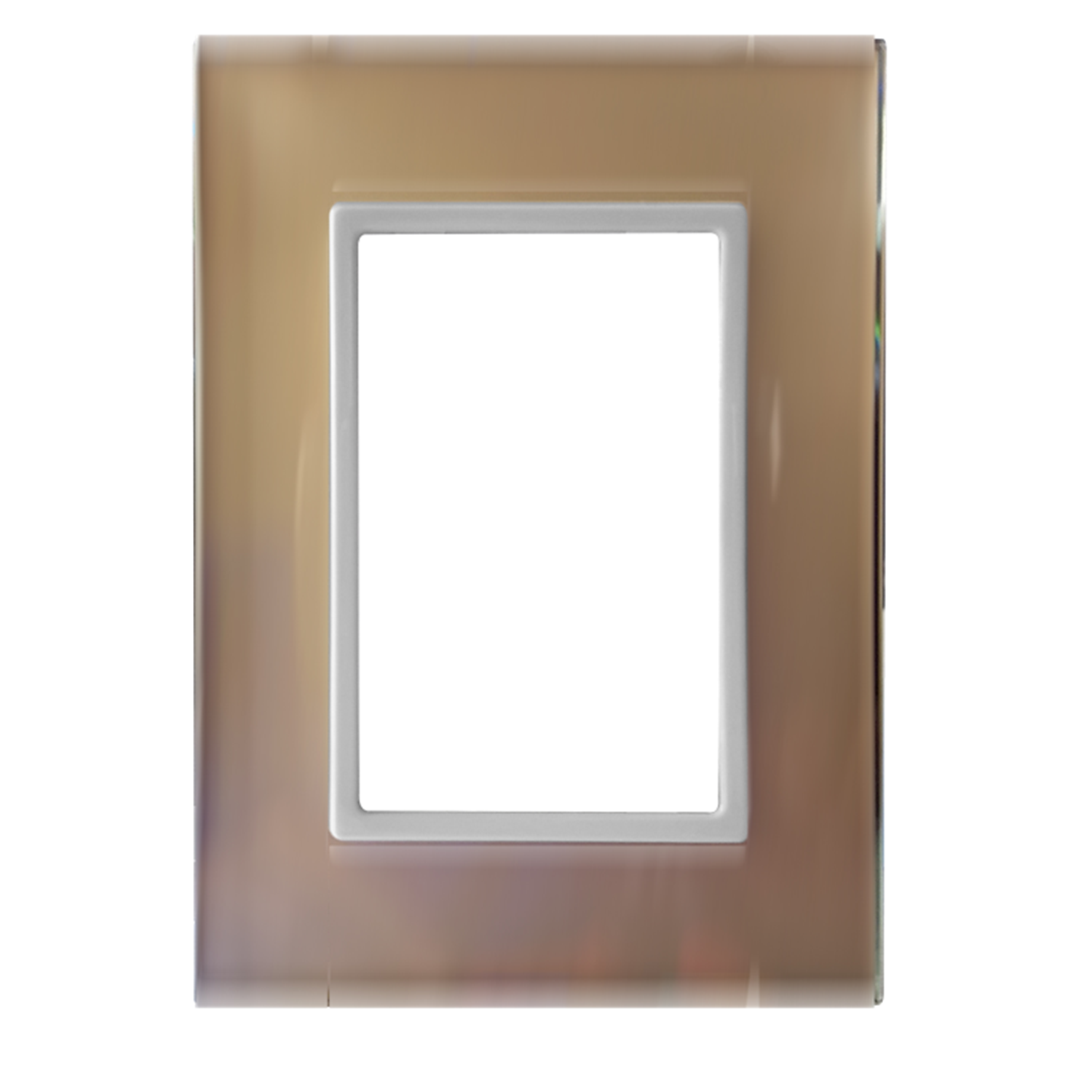 Imagen de PLACA 3 MODULOS CRISTAL CHAMPAGNE ROYER 100 PLUS