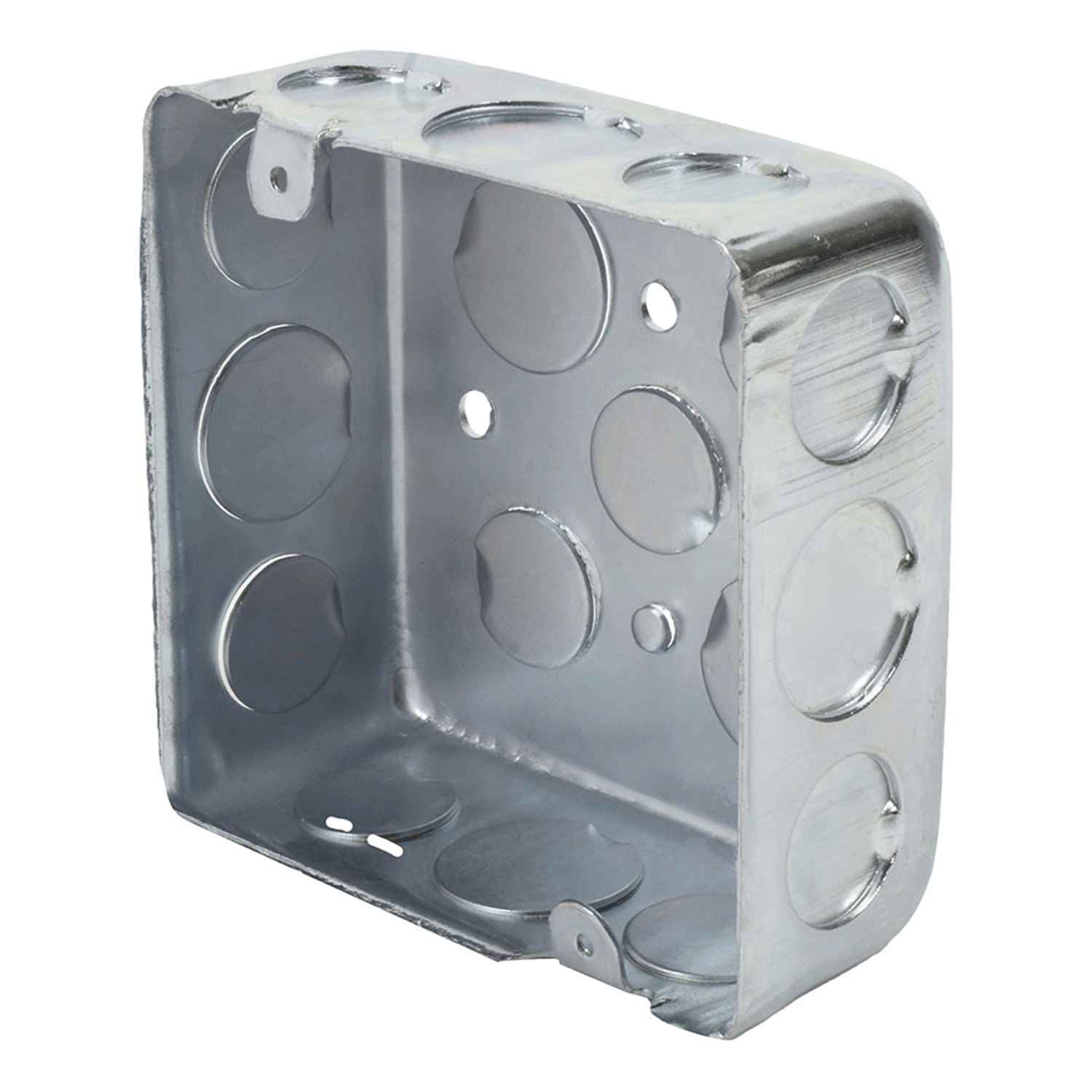 Imagen de CAJA CUADRADA 4" X 4" REFORZADA METALICA GALVANIZADA IGESA