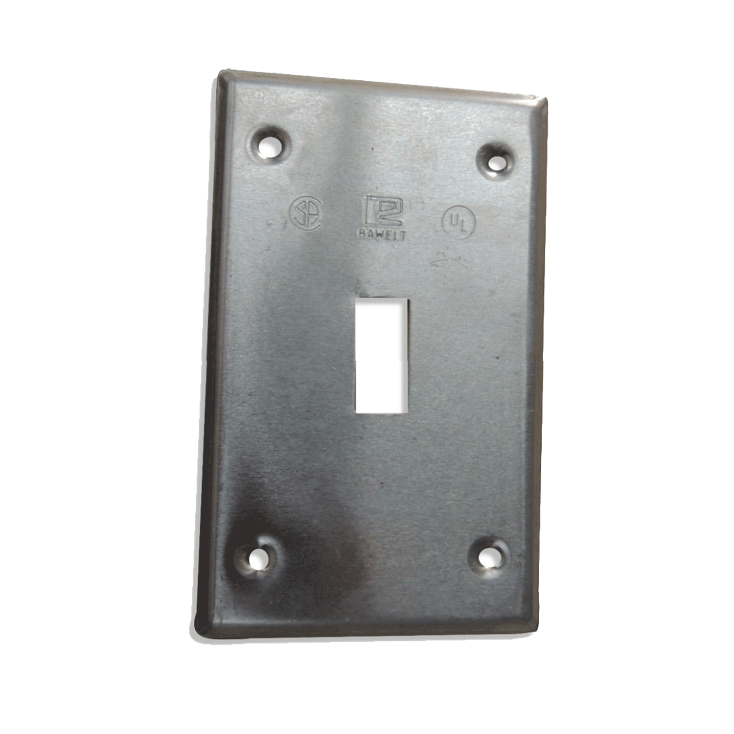 Imagen de TAPA RECTANGULAR PARA INTERRUPTOR ALUMINIO TR0415