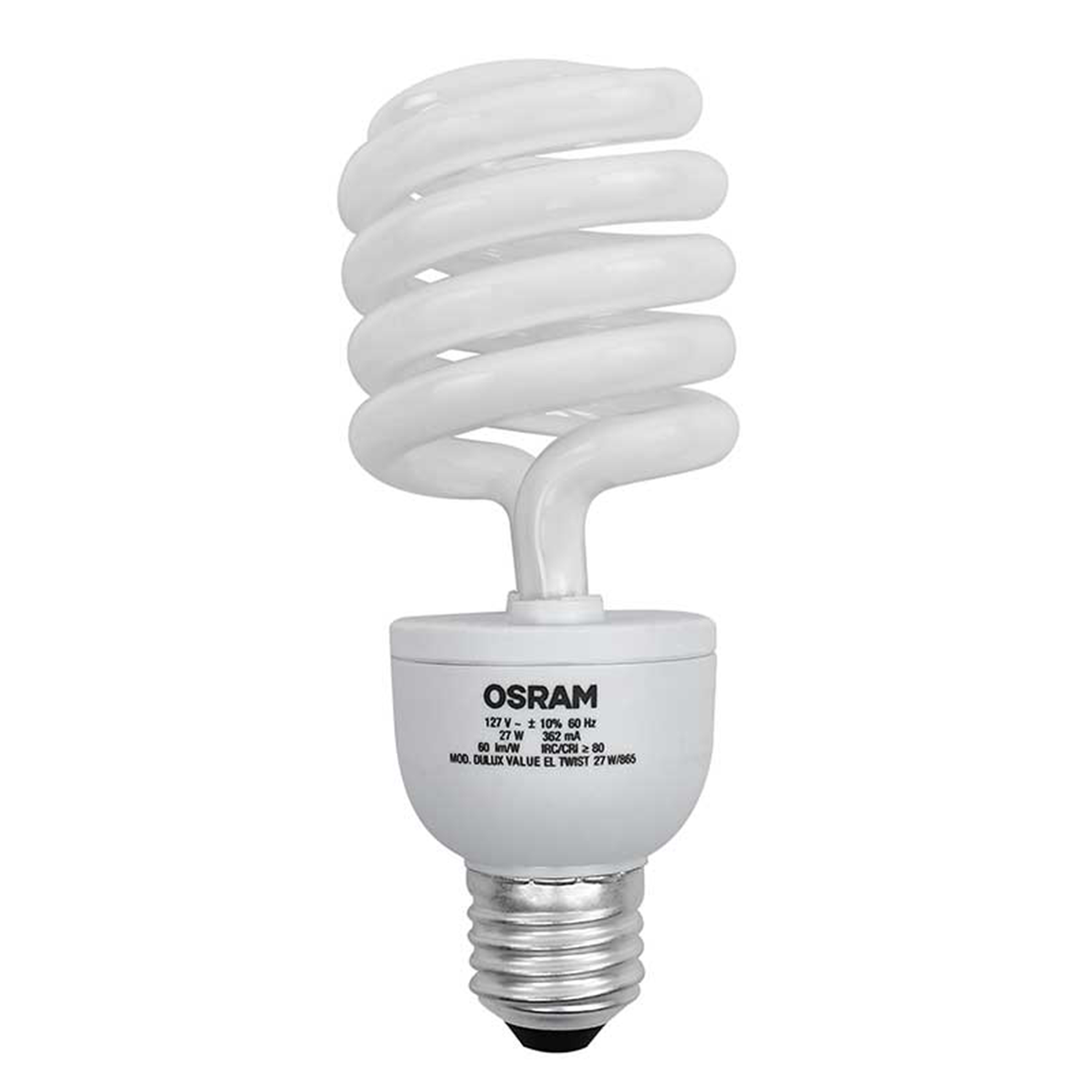 Imagen de LAMPARA ESPIRAL 27 W 6500K 127 V DULUX OSRAM