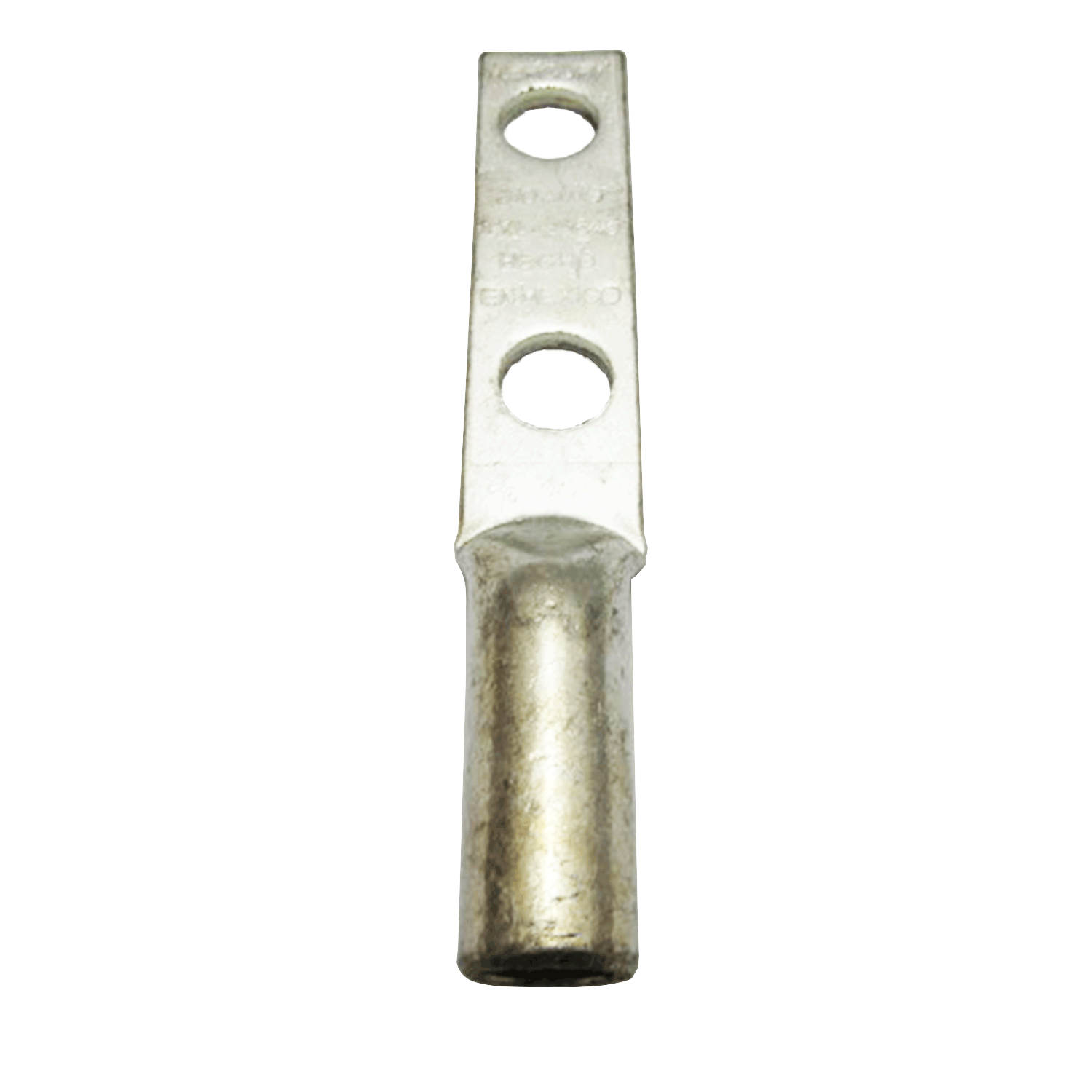 Imagen de TERMINAL DE COMPRESION PARA COBRE CAL. 3/0 DOBLE ORIFICIO