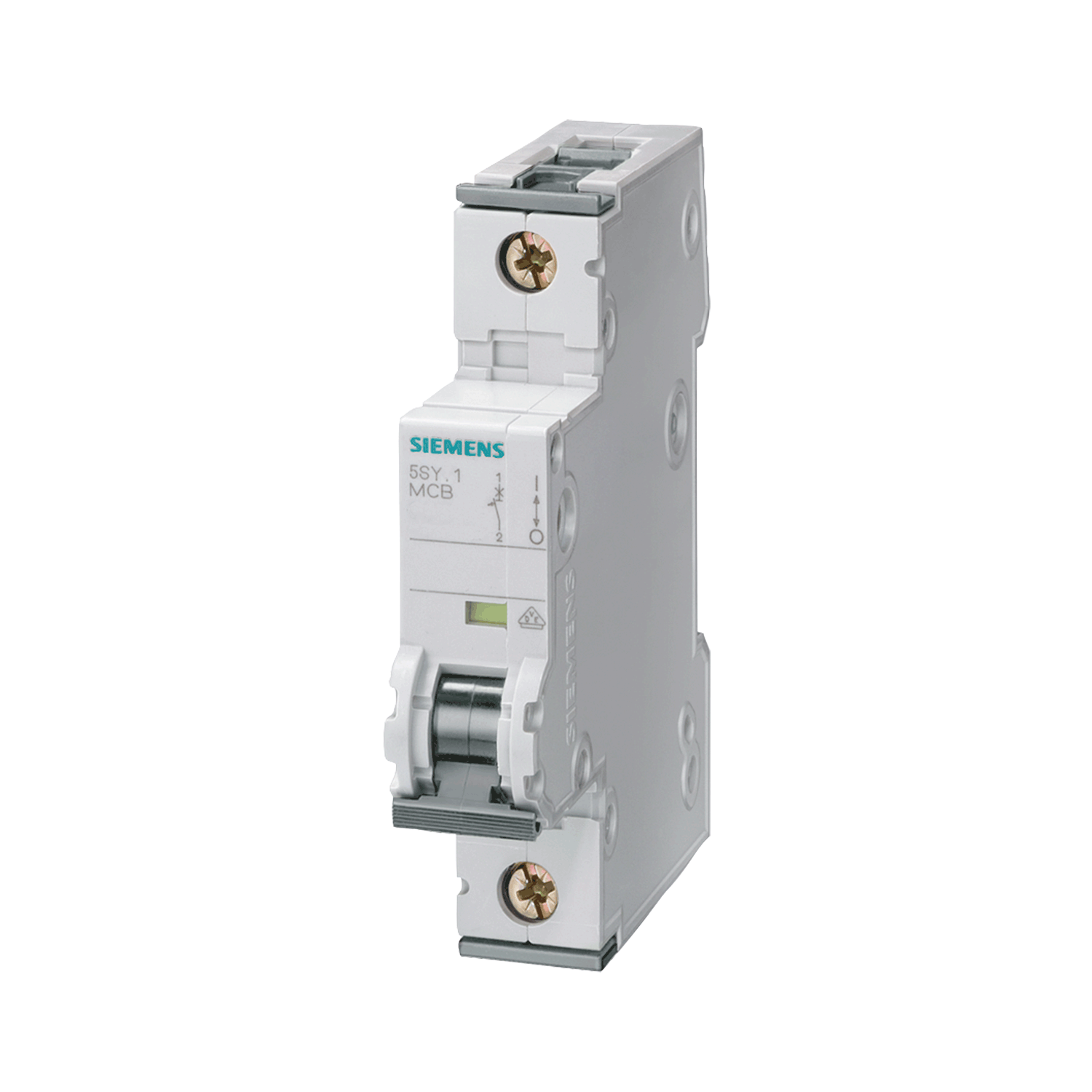 Imagen de PASTILLA INTERRUPTOR PARA RIEL DIN 5SY 1X5A 10KA 230/440V