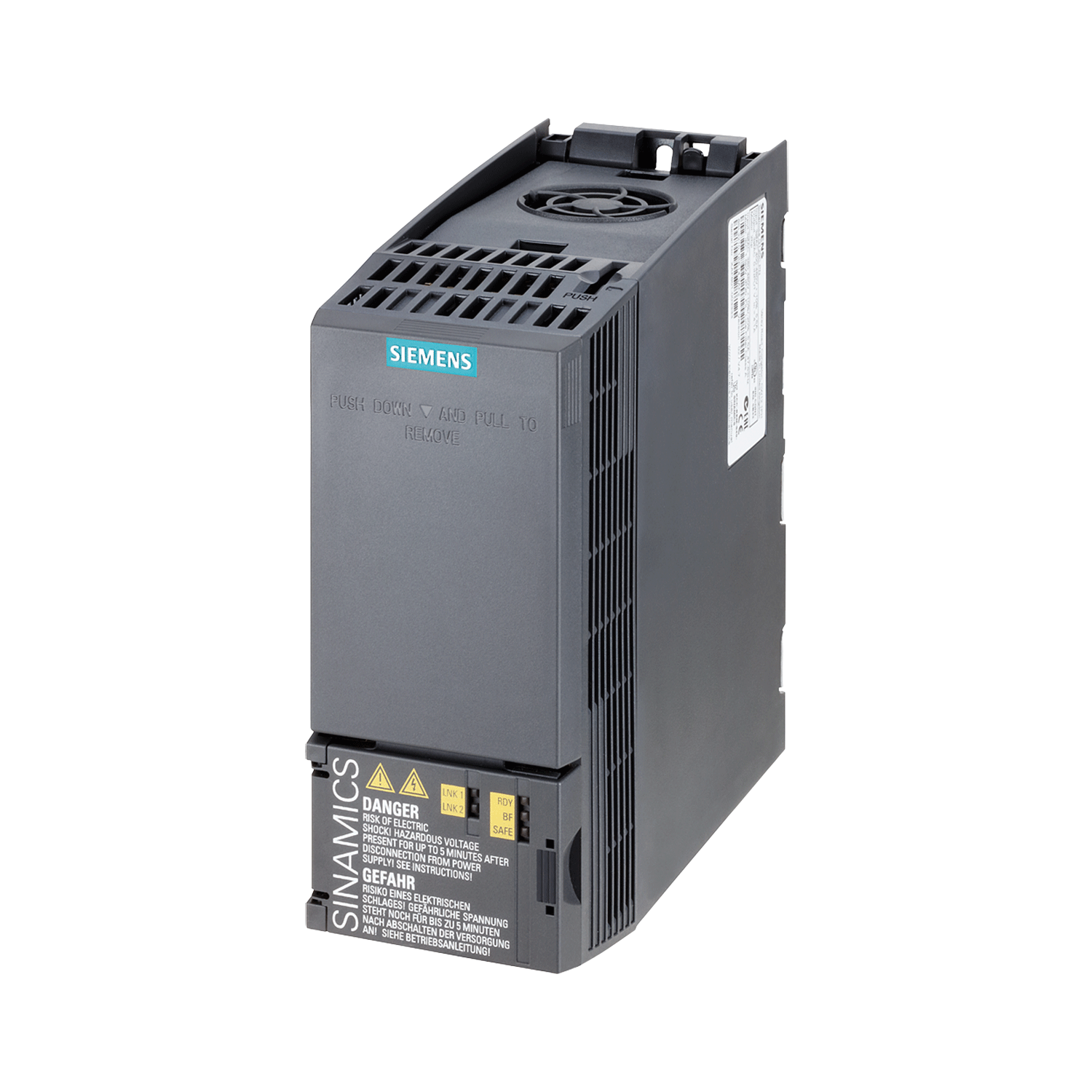 Imagen de VARIADOR G120C 1.5 HP 1.1KW 3.1A 440 VAC COMUNICACIÓN PROFINET