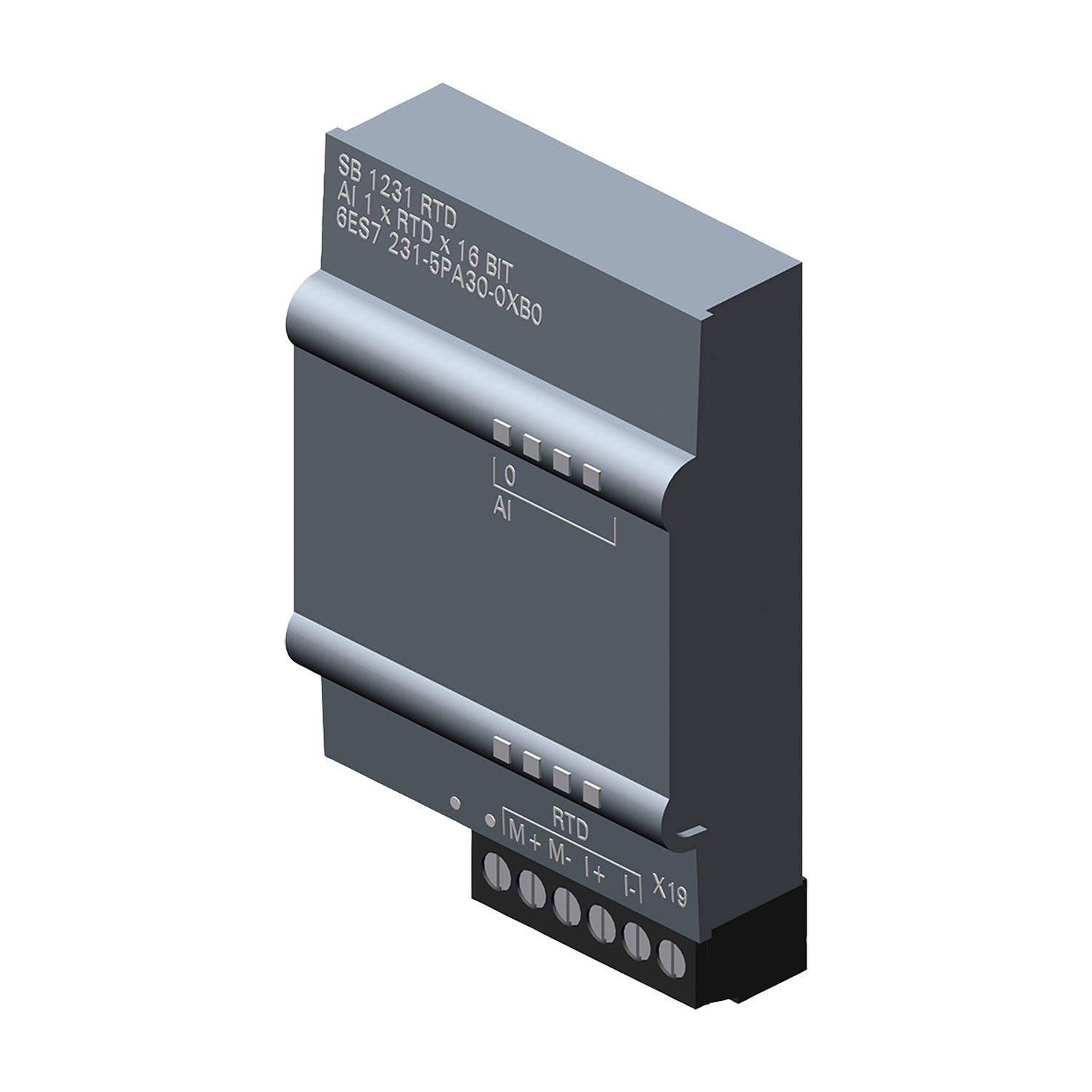 Imagen de SIMATIC S7-1200, MODULO DE ENTRADAS ANALOGICAS, SB 1231RTD, 1 AI RTD, PT100 Y PT1000