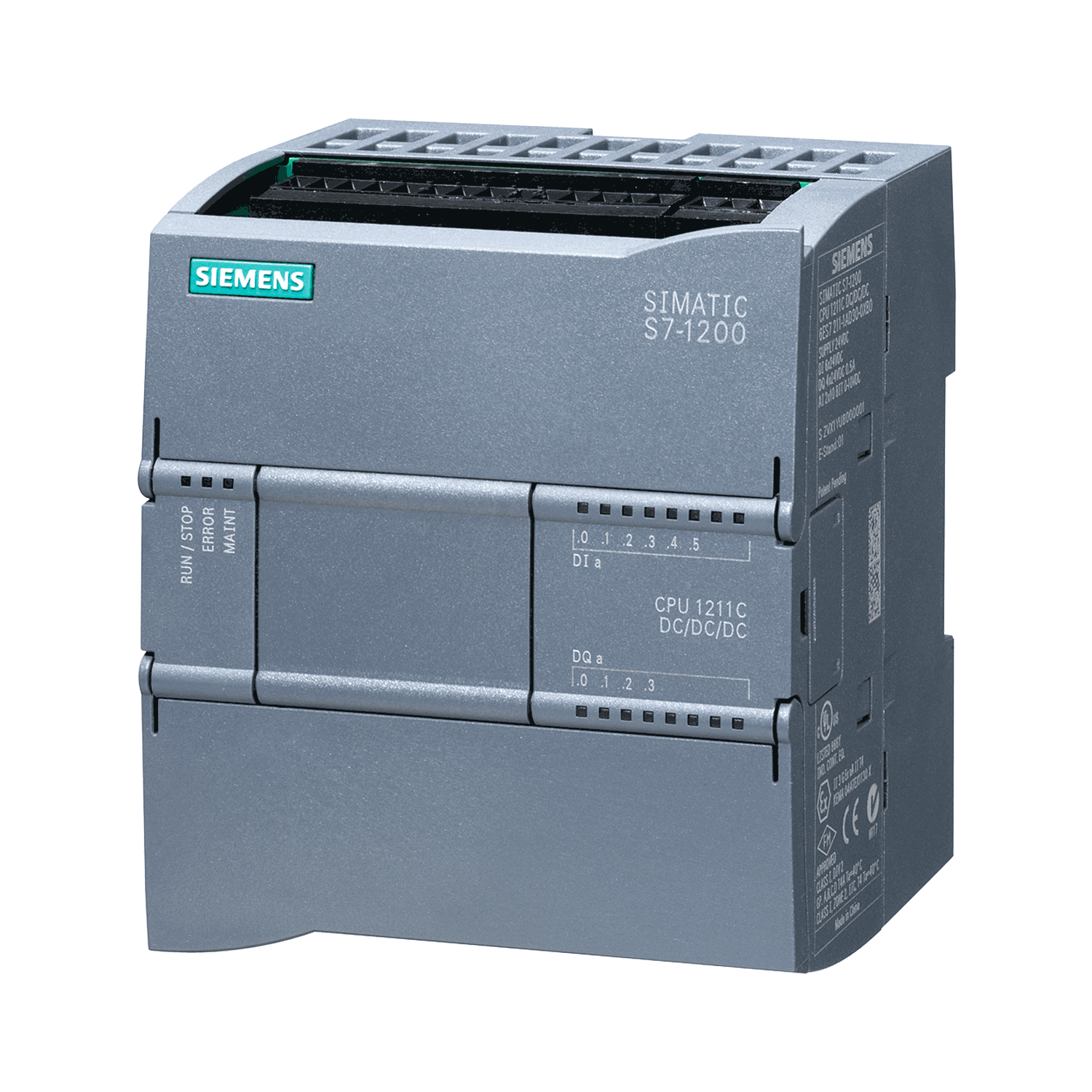 Imagen de S7-1200  PLC 1211C DC/DC/DC 6DI 24VDC/4DQ 24VDC/2AI 0-10 V  ALIM 24VDC